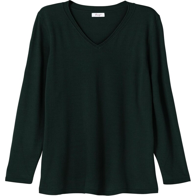 SHEEGO Sveter tmavozelená 67101658