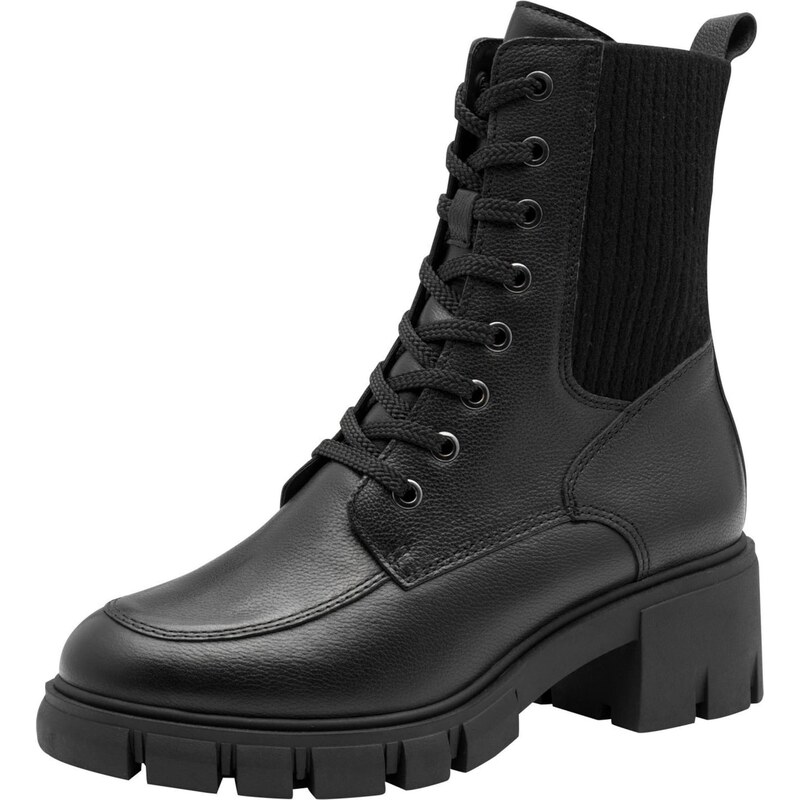 Tamaris Šnurovacie členkové čižmy čierna 67102853