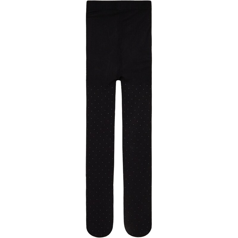 WE Fashion Pančuchy čierna / strieborná 67102983