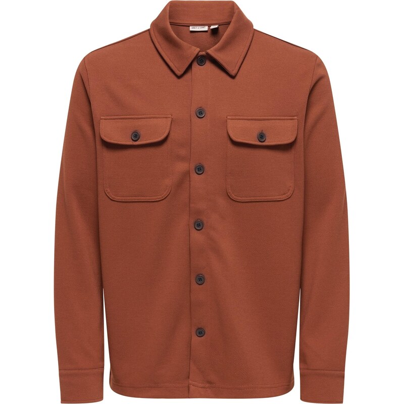 Only & Sons Košeľa ONSNew Kodyl koňaková 66496490