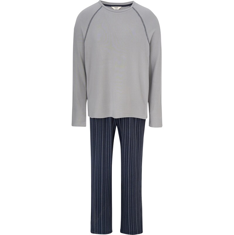 Dagi Dlhé pyžamo modrá / sivá 67103076