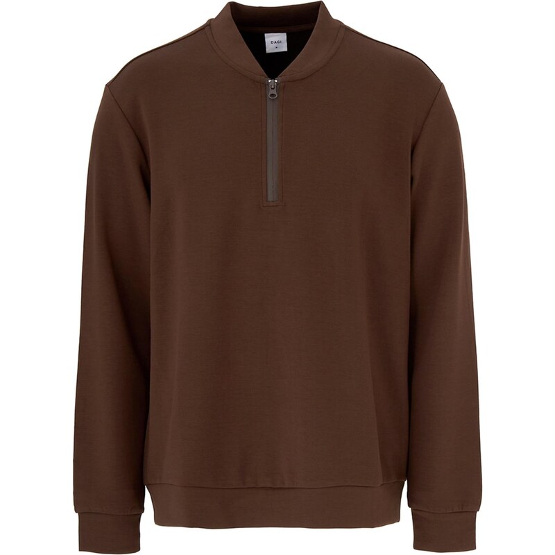 Dagi Mikina tmavohnedá 67103062