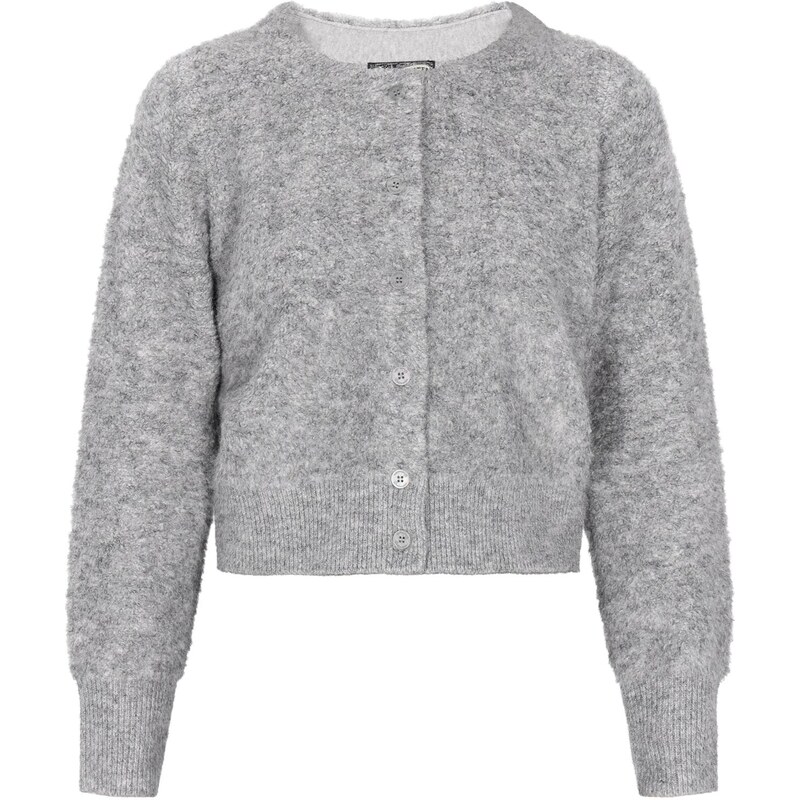 DreiMaster Vintage Kardigán sivá melírovaná 67103160