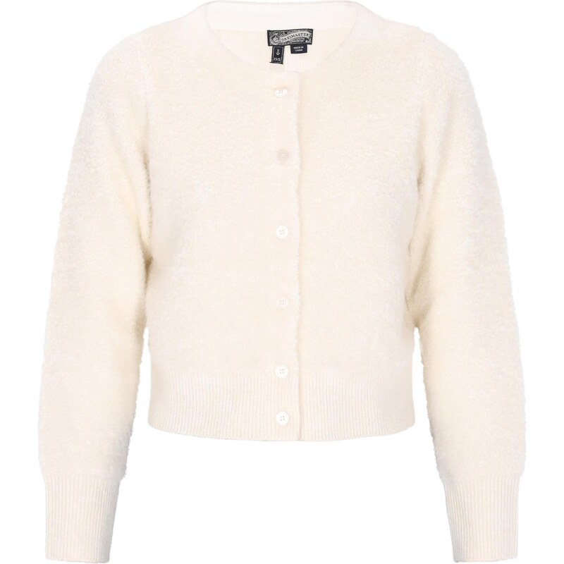 DreiMaster Vintage Kardigán šedobiela 67103158