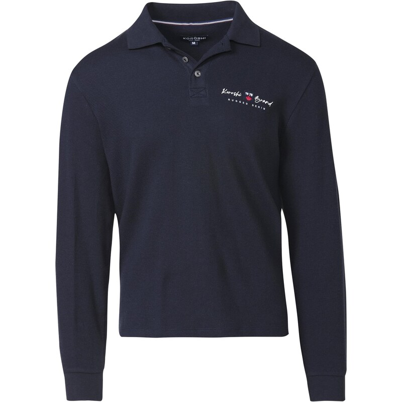 KOROSHI Tričko námornícka modrá 67103178