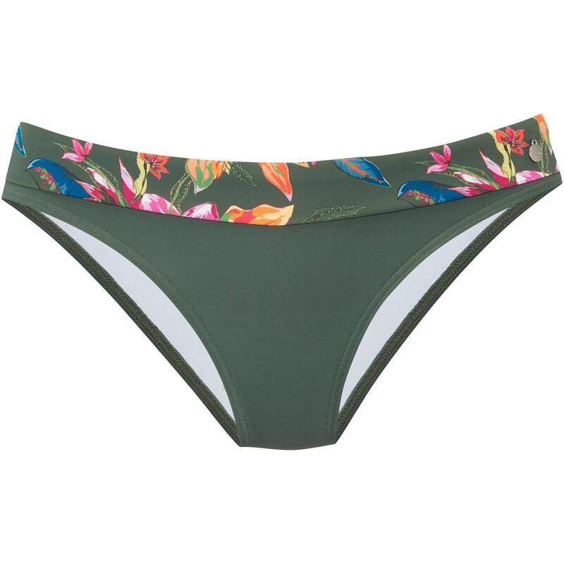 LASCANA Bikinové nohavičky modrá / tmavozelená / oranžová / ružová 67103190