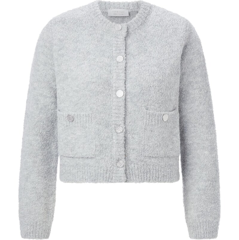 Rich & Royal Kardigán sivá 67103200