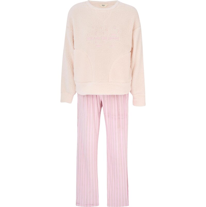 Dagi Pyžamo nebielená / ružová 67103206