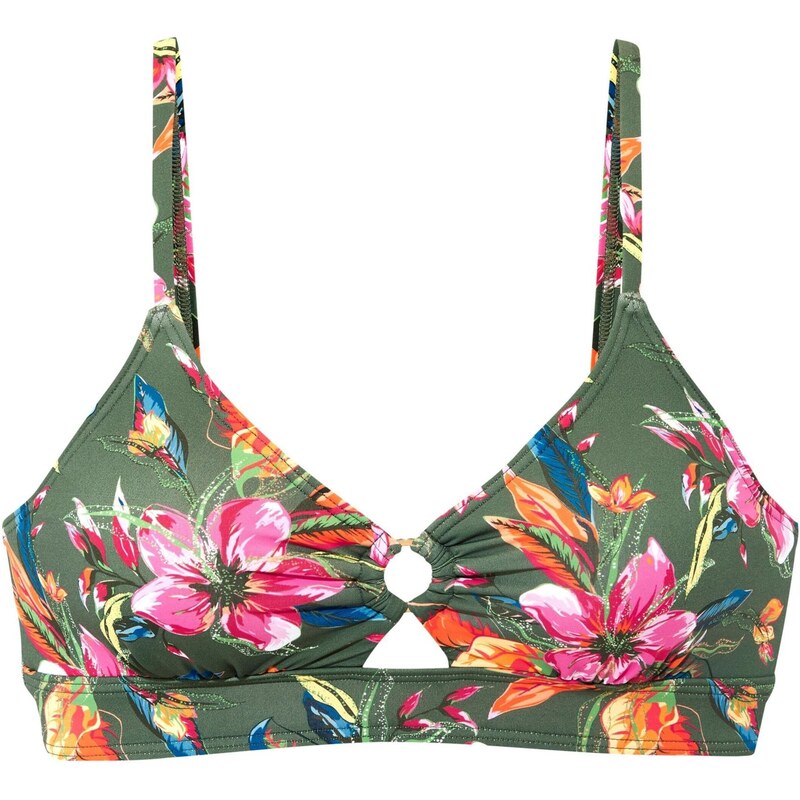 LASCANA Bikinový top zelená / oranžová / ružová 67103233