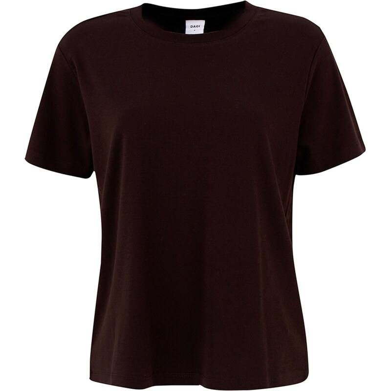 Dagi Tričko tmavohnedá 67103268