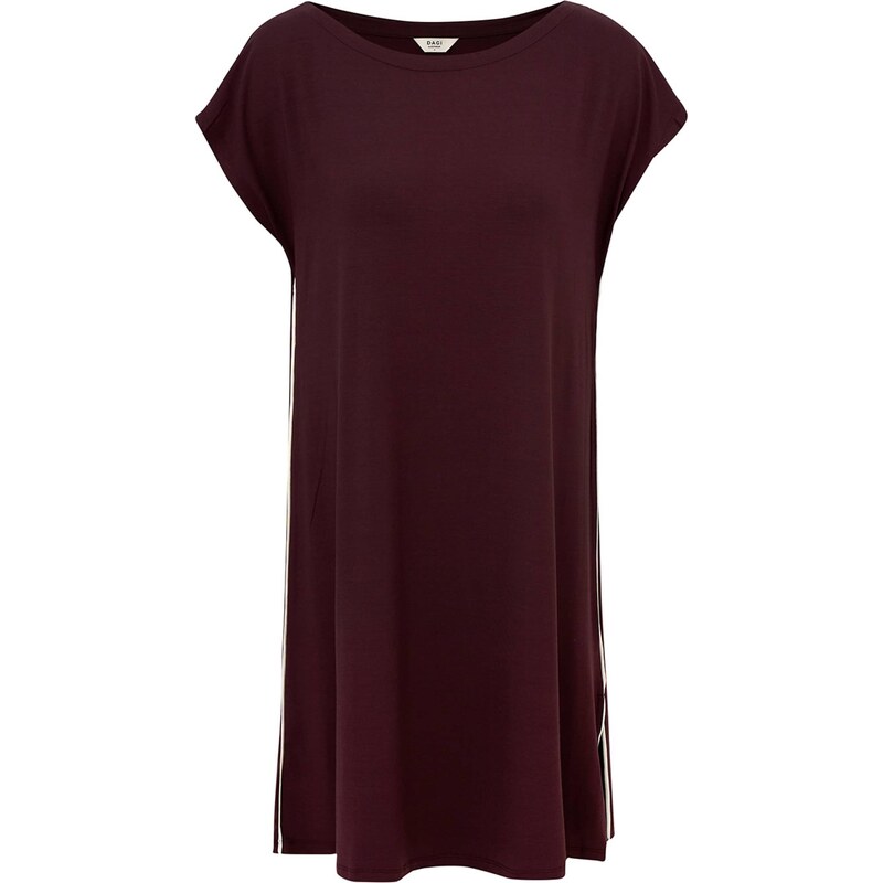 Dagi Nočná košieľka tmavohnedá 67103275