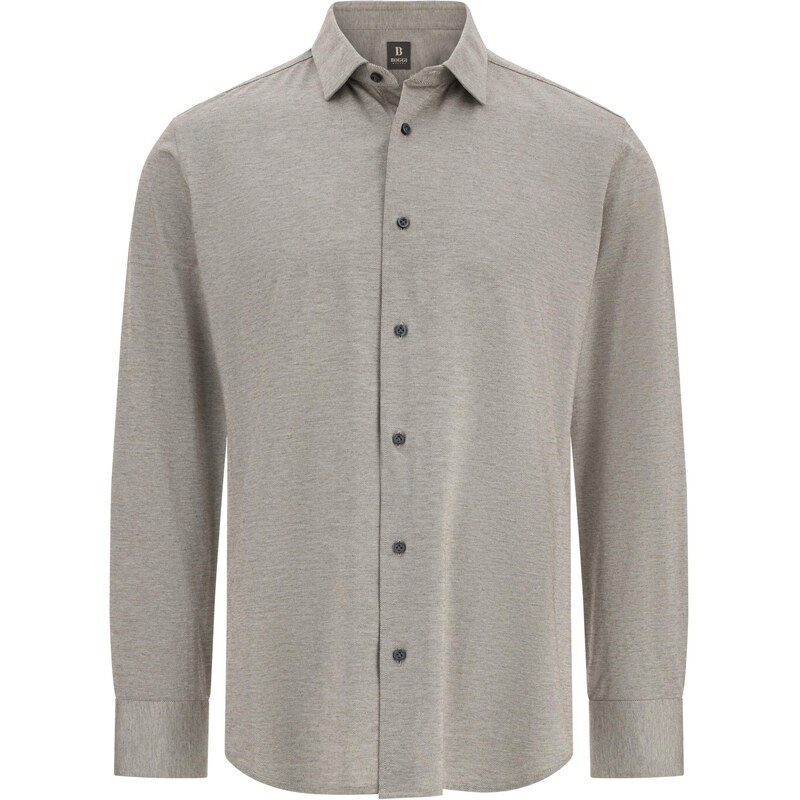 Boggi Milano Košeľa tmavošedá 67103296