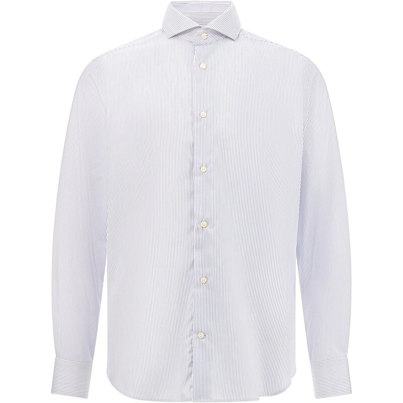 Boggi Milano Košeľa námornícka modrá / biela 67103312