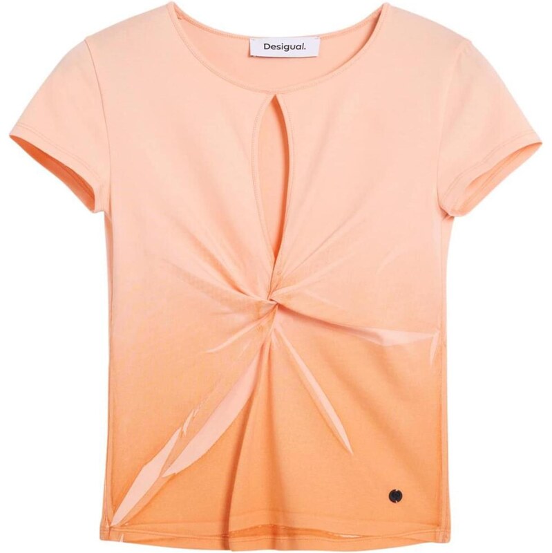 Desigual Tričko oranžová / marhuľová 67103375