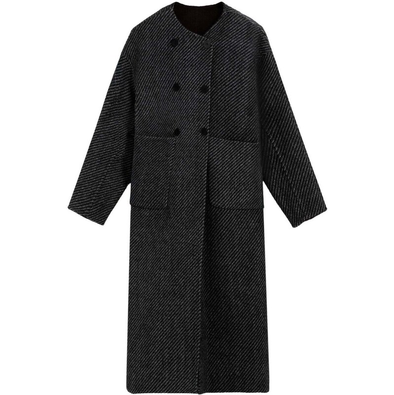 Scalpers Prechodný kabát tmavosivá 67103382