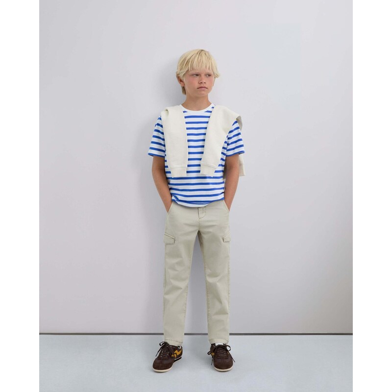 Scalpers Tričko modrá / biela 67103385