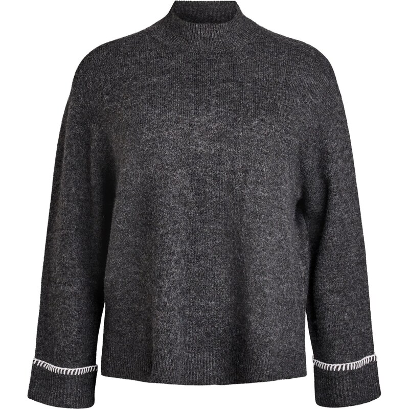 Zizzi Sveter Mlea tmavosivá 67103407