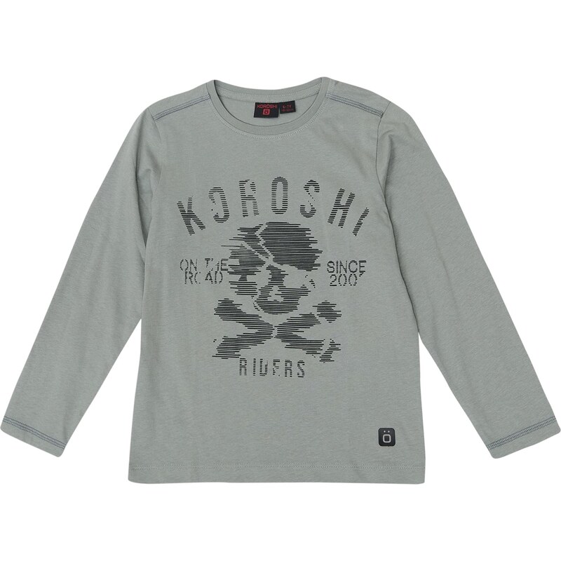KOROSHI Tričko kaki / tmavozelená 67103539