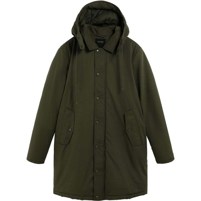 Scalpers Prechodná parka New Geller olivová 67103572