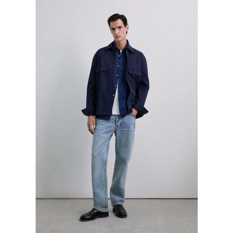 Scalpers Košeľa Foster modrá denim 67103591