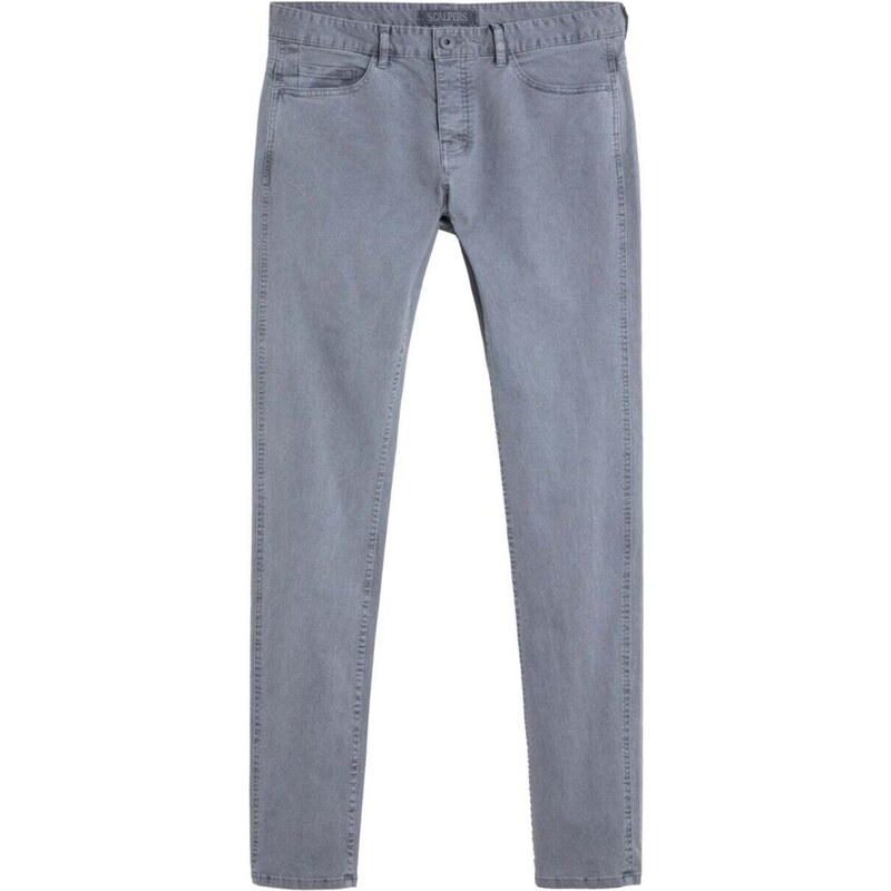 Scalpers Nohavice sivý denim 67103598
