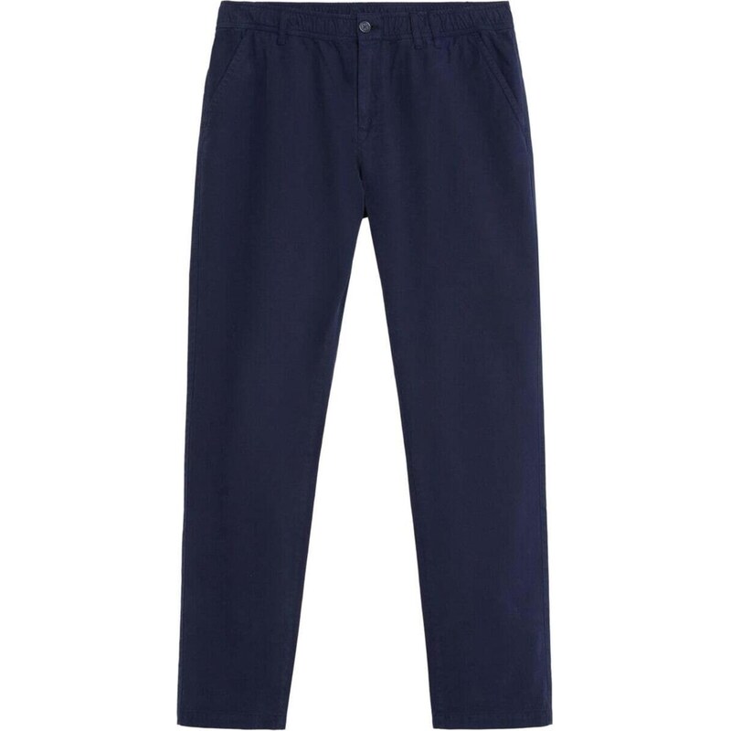 Scalpers Nohavice námornícka modrá 67103639