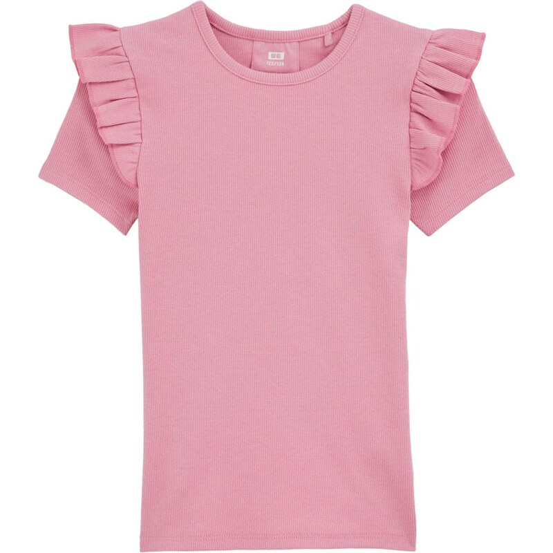 WE Fashion Tričko Meisjes svetloružová 67103652
