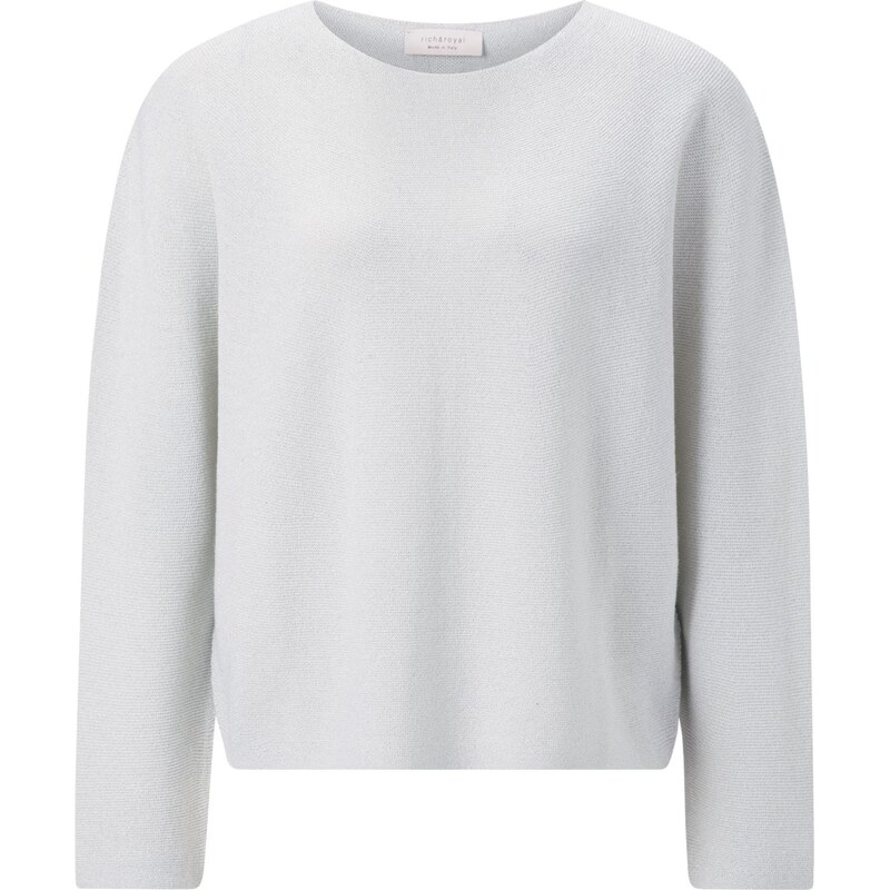 Rich & Royal Sveter strieborná / šedobiela 67103729