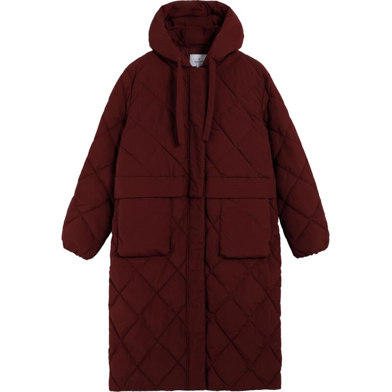 Scalpers Zimný kabát pastelovo oranžová / červená 67103767