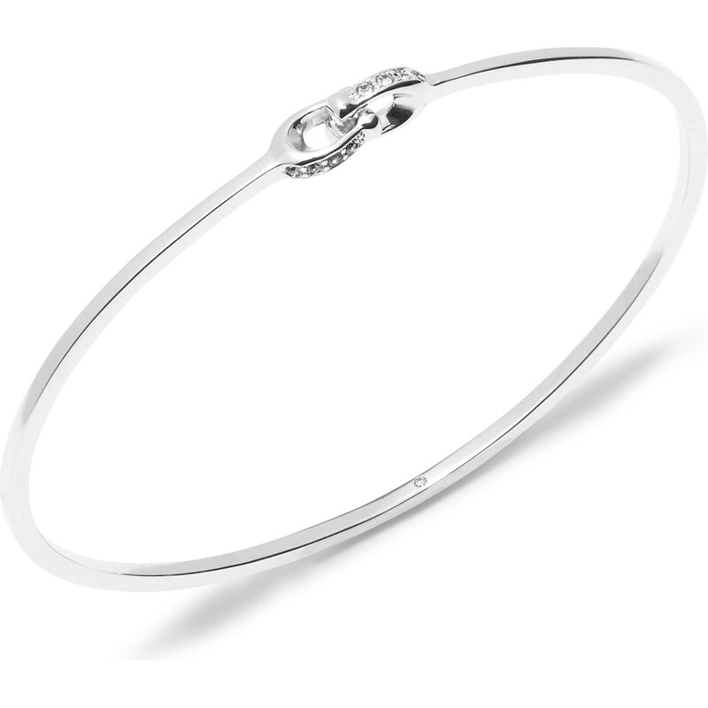 COACH Náramok striebornosivá / priehľadná 67103807