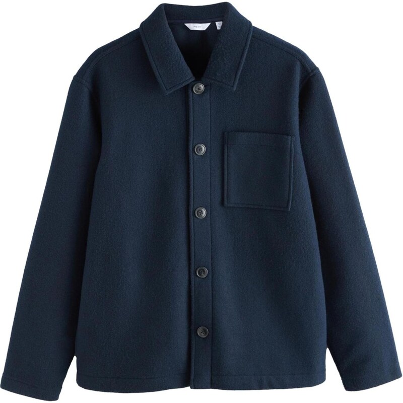 Next Flisová bunda námornícka modrá 67103838