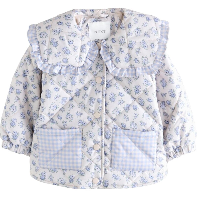 Next Prechodná bunda modrá / svetlomodrá / biela 67103857