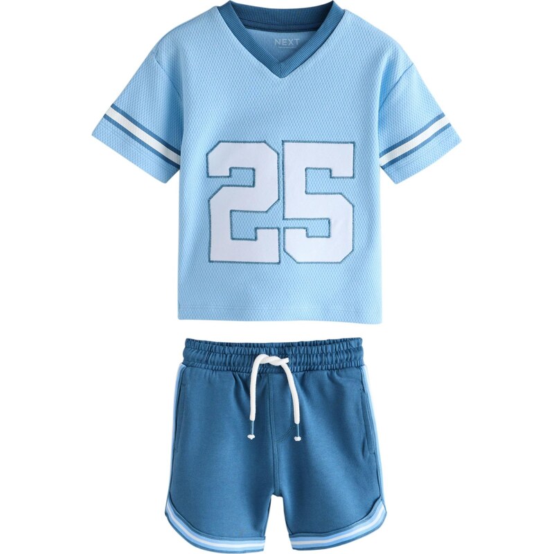 Next Set svetlomodrá / biela 67103870