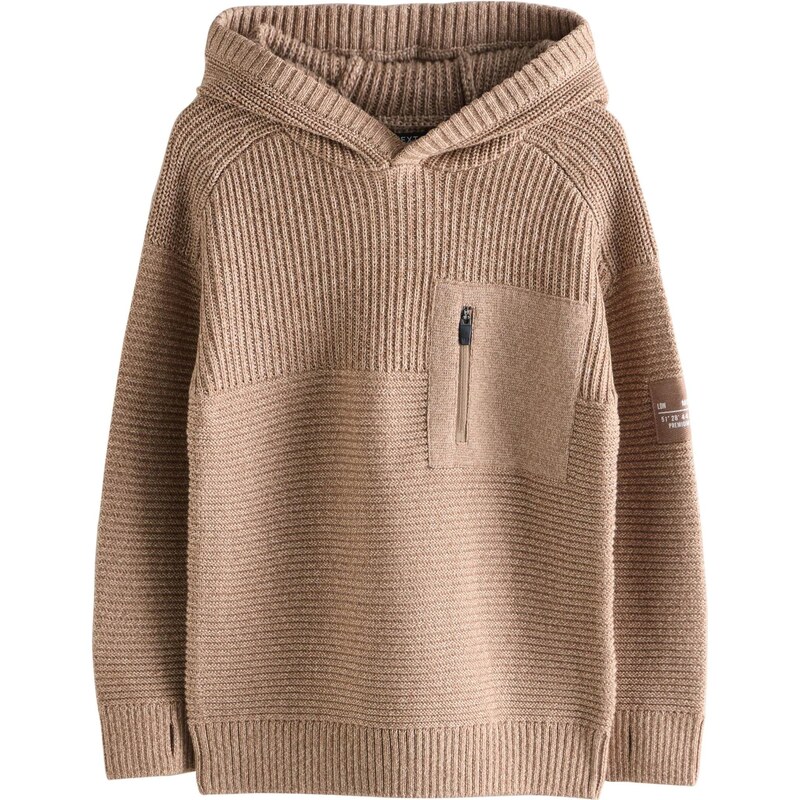 Next Sveter svetlohnedá 67103954