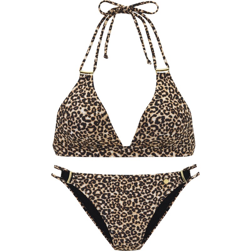 LASCANA Bikiny krémová / hnedá / čierna 67103941