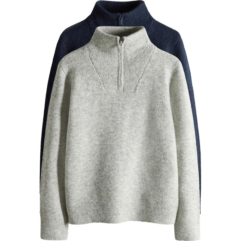The Set Sveter námornícka modrá / sivá 67103970