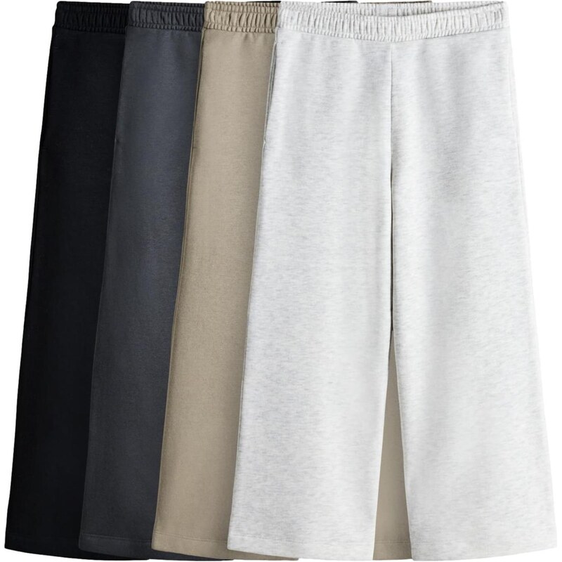 The Set Nohavice béžová / tmavosivá / čierna / biela 67103968