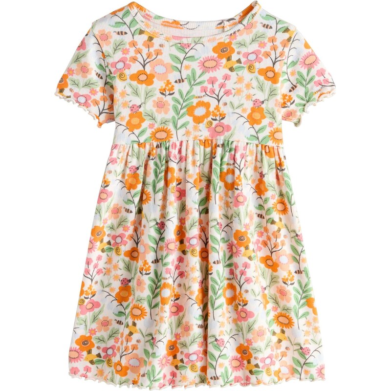 Next Šaty zelená / oranžová 67104018