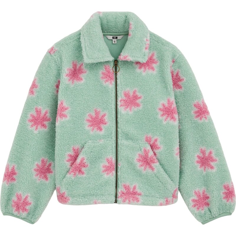 WE Fashion Prechodná bunda mätová / ružová 67104020