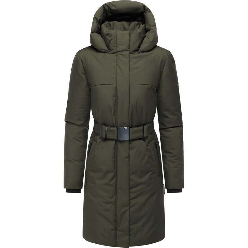 NAVAHOO Zimný kabát Gipfelspass XIV tmavozelená 67104124