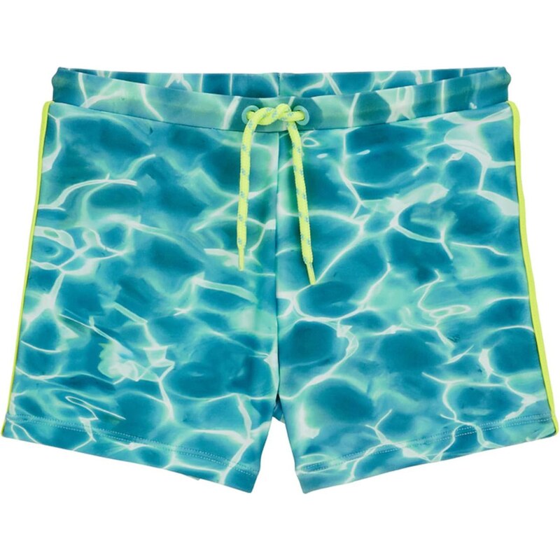 WE Fashion Plavky svetlomodrá / neónovo zelená 67104100