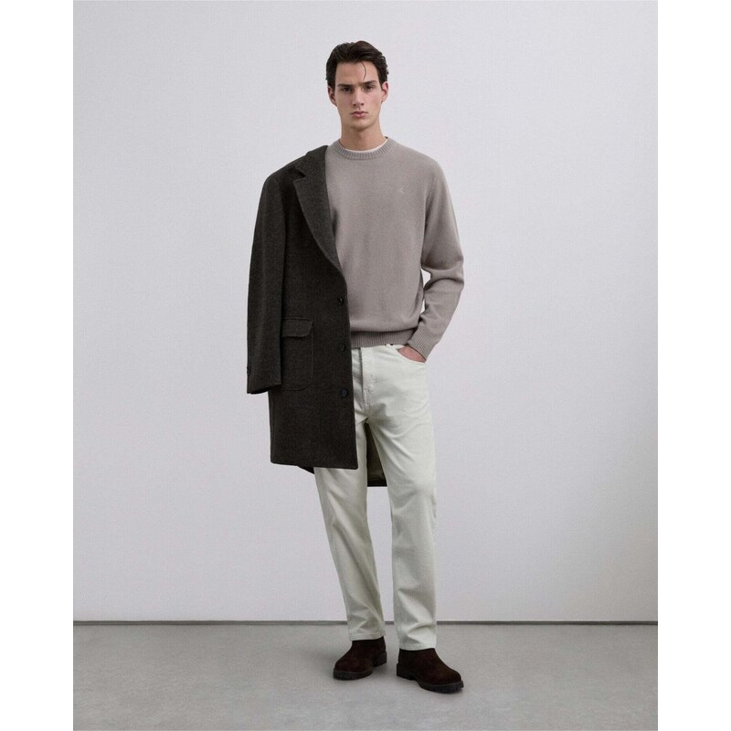 Scalpers Sveter žltohnedá 67104112