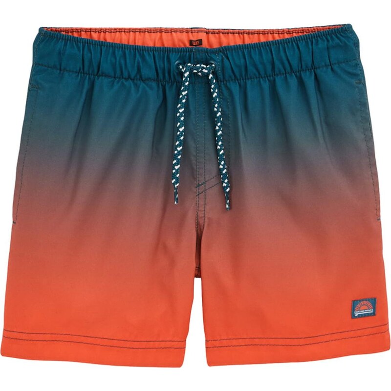 WE Fashion Plavky petrolejová / tmavooranžová 67104114