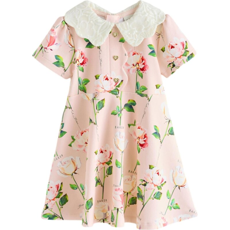 Baker by Ted Baker Šaty zelená / ružová / biela 67104103