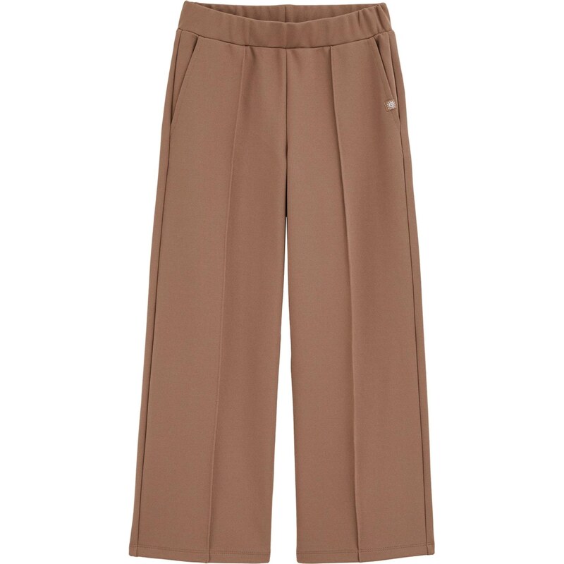 WE Fashion Nohavice hnedá 67104145