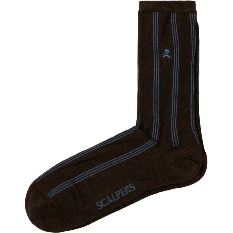 Scalpers Ponožky modrá / hnedá 67104169