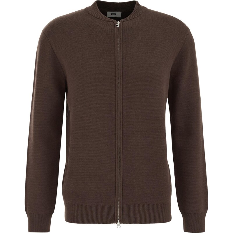 WE Fashion Sveter tmavohnedá 67104176