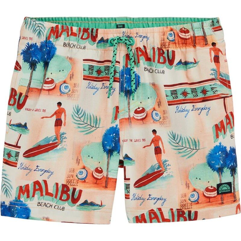 WE Fashion Plavky béžová / modrá / mätová / červená 67104185