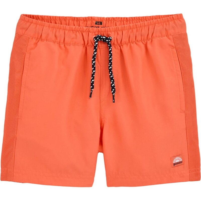 WE Fashion Plavky neónovo oranžová / čierna 67104180