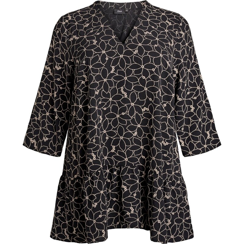 Zizzi Tunika Cabine krémová / čierna 67104211